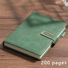 Load image into Gallery viewer, Vintage A5 Leather Notebook – Soft Cover Journal for Business &amp; College
