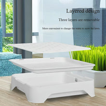 Load image into Gallery viewer, Cat Grass Hydroponic Planter - Soilless Wheatgrass Growing Kit for Indoor Cats - Plastic Desktop Pot
