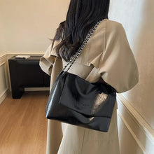 Load image into Gallery viewer, Women's PU Leather Shoulder Bag - Large Capacity Crossbody Tote Handbag for Work, College and Daily Use
