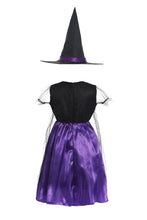 Load image into Gallery viewer, Girls Vampire Costume Gothic Tutu Dress – Halloween Fantasy Outfit
