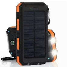 Load image into Gallery viewer, Solar 10000mAh Power Bank Compass Outdoor Charger Best Seller
