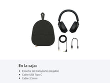 Load image into Gallery viewer, Sony WH-1000XM5 Black Premium ANC Headphones Fast Shipping
