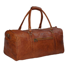 Load image into Gallery viewer, The Belgium Full Grain Leather Weekender Duffle Bag 24 Inch Overnight Travel Bag
