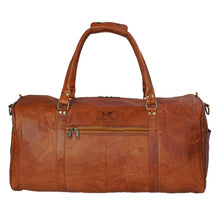 Load image into Gallery viewer, The Belgium Vintage Full Grain Leather Duffle Bag 24 Inch Weekend Travel Bag
