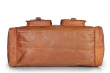 Load image into Gallery viewer, The Snyder Premium Full Grain Goat Leather Duffel Bag 28 30 32 Inch Travel
