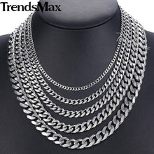 Load image into Gallery viewer, Trendsmax stainless steel curb chain necklace
