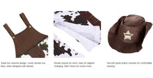 Load image into Gallery viewer, Toddler Cowboy Costume for Boys – Western Halloween Outfit

