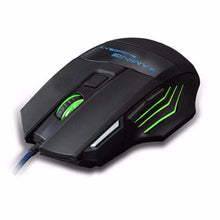 Load image into Gallery viewer, 5500 DPI USB Wired Gaming Mouse with LED Breathing Light &amp; Fire Button
