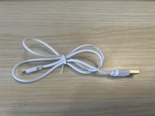 Load image into Gallery viewer, USB charging cable for electric neck massager displayed on a wooden surface
