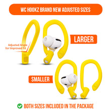 Load image into Gallery viewer, WC HookZ - Over Ear Hooks for Airpods Pro 1, 2 &amp; Airpods 1, 2, 3
