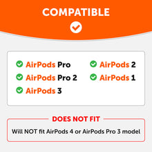 Load image into Gallery viewer, WC HookZ - Over Ear Hooks for Airpods Pro 1, 2 &amp; Airpods 1, 2, 3
