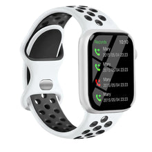 Load image into Gallery viewer, White black smart watch bluetooth 5.1 dual mode for sale
