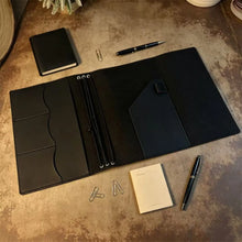Load image into Gallery viewer, a5-leather-book-cover-multiple-colors

