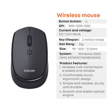 Load image into Gallery viewer, Wireless Mouse 2.4G Optical Cordless Mice Optical Scroll for PC Laptop Computer

