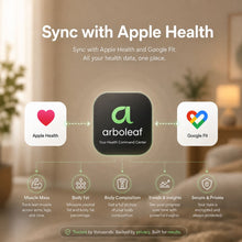 Load image into Gallery viewer, arboleaf cs10p bluetooth body composition tracker
