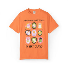 Load image into Gallery viewer, Art Halloween Teacher Tee: Fall-Owing Directions
