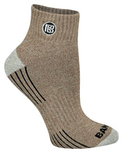 Load image into Gallery viewer, Premium Bamboo Rayon Quarter High Crew Socks - 3 Pair and 6 Pair Packs Available
