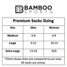 Load image into Gallery viewer, Premium Bamboo Rayon Quarter High Crew Socks - 3 Pair and 6 Pair Packs Available

