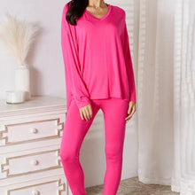 Load image into Gallery viewer, Livostyle Two-Piece Matching Lounge Set Black S to 3XL
