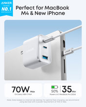 Load image into Gallery viewer, best 70W charger for MacBook Pro M4 under 40 dollars
