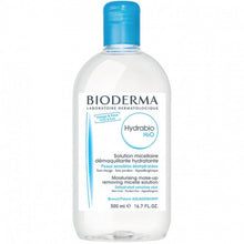 Load image into Gallery viewer, bioderma hydrabio h2o micellar water 500ml dehydrated skin makeup remover

