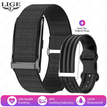 Load image into Gallery viewer, black fitness tracker
