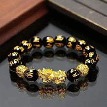 Load image into Gallery viewer, black obsidian bracelet

