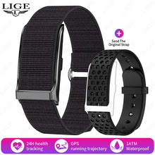 Load image into Gallery viewer, black smart bracelet
