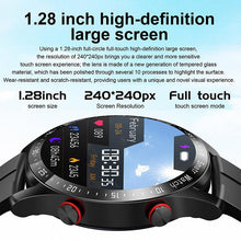 Load image into Gallery viewer, black steel strip smart watch heart rate blood pressure for sale
