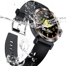 Load image into Gallery viewer, black with black strap smart watch outdoor run cycle tracker order
