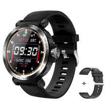 Load image into Gallery viewer, black with black strap smart watch sleep deep light stages buy
