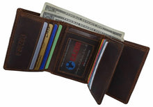 Load image into Gallery viewer, buy Cazoro premium leather RFID wallet men
