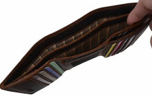 Load image into Gallery viewer, buy Cazoro trifold wallet leather men USA
