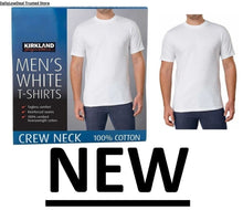 Load image into Gallery viewer, buy Kirkland men's white t-shirt
