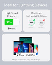 Load image into Gallery viewer, buy anker 641 flow silicone usb-c lightning cable 6ft
