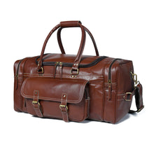 Load image into Gallery viewer, buy buffalo leather weekender duffle bag
