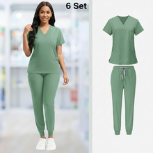 Load image into Gallery viewer, buy dental office scrub top women
