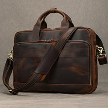 Load image into Gallery viewer, buy genuine leather briefcase men

