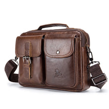 Load image into Gallery viewer, buy genuine leather crossbody bag for men
