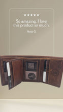 Load image into Gallery viewer, buy hunter leather credit card wallet men

