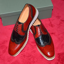 Load image into Gallery viewer, buy men's sheepskin insole leather shoes
