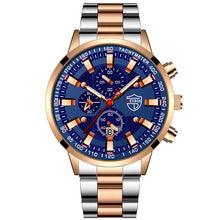 Load image into Gallery viewer, buy mens analog quartz watch with calendar 24 hour
