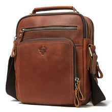 Load image into Gallery viewer, buy mens crazy horse leather crossbody bag
