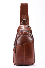 Load image into Gallery viewer, buy mens minimalist cowhide leather crossbody bag

