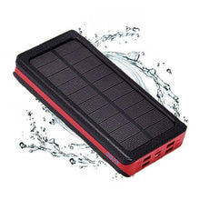 Load image into Gallery viewer, buy solar power bank 30000mah large capacity
