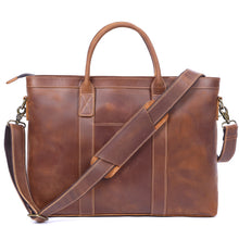 Load image into Gallery viewer, buy vintage genuine leather briefcase men

