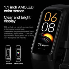 Load image into Gallery viewer, c60 smart watch black pink purple gray
