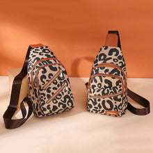 Load image into Gallery viewer, chest bag women headphone jack crossbody
