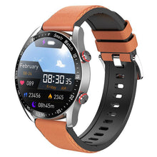 Load image into Gallery viewer, classic buckle leather smart watch ECG heart rate purchase
