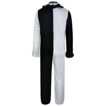 Load image into Gallery viewer, Black and white jumpsuit on a white background
